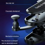 KM-20 Auto-Universal-Luftauslass-Schwerkraft-Handyhalter, Black, Silver, Red – Bild 4