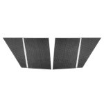 For Chevrolet Corvette C8 4pcs /Set Roof Camera Both Sides Stickers