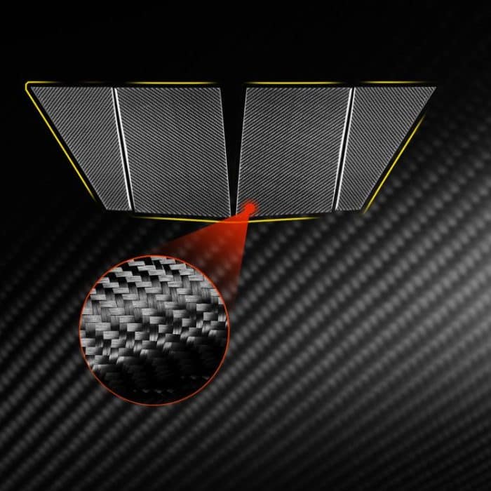 For Chevrolet Corvette C8 4pcs /Set Roof Camera Both Sides Stickers – Bild 5