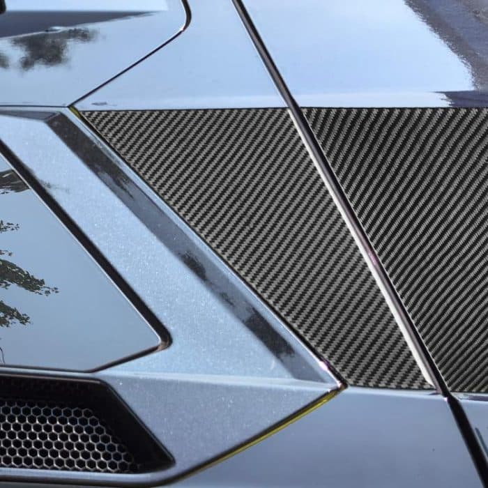 For Chevrolet Corvette C8 4pcs /Set Roof Camera Both Sides Stickers – Bild 7