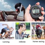 XINLOO XL-026N Zweireihig 10 Speicher Elektronische Stoppuhr Großbildanzeige Schiedsrichter-Timer – Bild 6