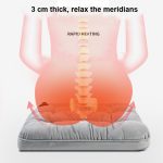 10W 5V USB einstellbare Temperatur Graphen-Heizkissen Bürostuhlkissen, Light Grey – Bild 3