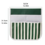 MTP-635 Werkzeugaufbewahrungstasche für Gartenbankwagen, MTP-635 Green Beige Stitching, MTP-635 Green White Stripe, MTP-635 Blue White Stripe – Bild 2