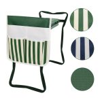 MTP-635 Werkzeugaufbewahrungstasche für Gartenbankwagen, MTP-635 Green Beige Stitching, MTP-635 Green White Stripe, MTP-635 Blue White Stripe – Bild 3