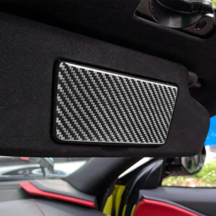 For Chevrolet Corvette C8 2pcs /Set Vanity Mirror Panel Sticker – Bild 7