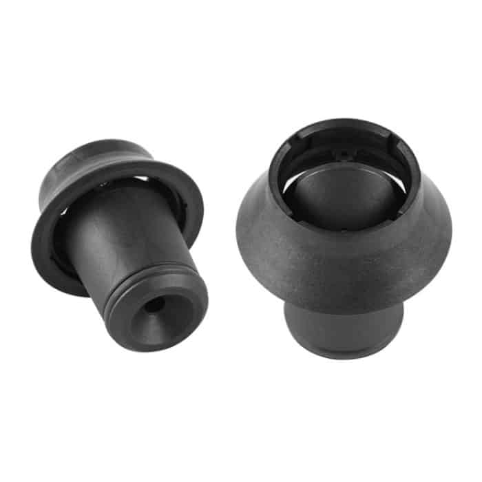 Für Dyson Haartrockner Lockenstab Zubehör, Hair Dryer Adapter, 1pair Long Barrels Rose Red, 1pair Long Barrels +2 Adapters Rose Red, 1pair Long Barrels +1 Adapter  Rose Red, Hair Curling Adapter – Bild 2