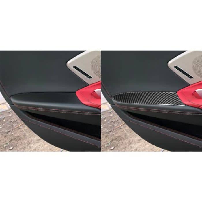 For Chevrolet Corvette C8 2pcs /Set Inner Armrest Panel Sticker – Bild 6