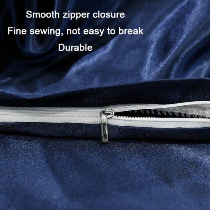 2 Paar Kissenbezüge aus Eisseide für Heimtextilien, Größe:, 50x75cm, 50x90cm – Bild 4