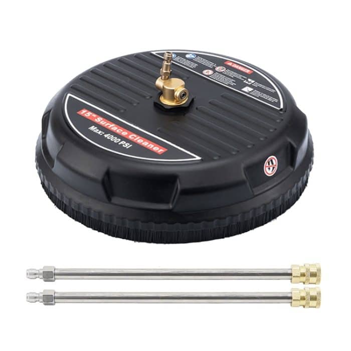Runder Bodenschrubber-Hochdruckreiniger, Größe:, 15 inch Plastic+2 Shots, 15 inch Stainless Steel+2 Shots – Bild 6