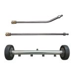 Auto-Chassis-Waschmaschine 1/4 zum schnellen Einsetzen der Straßenreinigungsbürste, Grey, Black