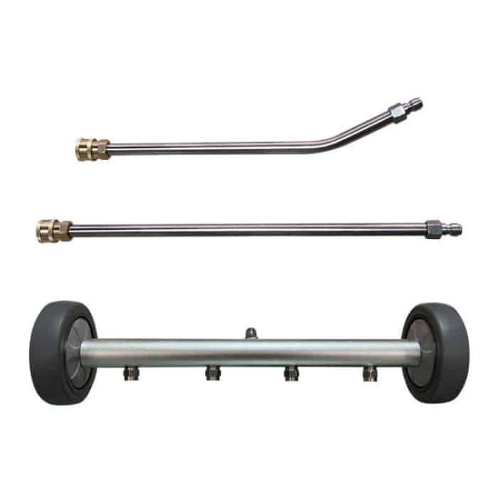 Auto-Chassis-Waschmaschine 1/4 zum schnellen Einsetzen der Straßenreinigungsbürste, Grey, Black – Bild 1