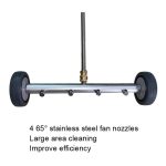 Auto-Chassis-Waschmaschine 1/4 zum schnellen Einsetzen der Straßenreinigungsbürste, Grey, Black – Bild 5