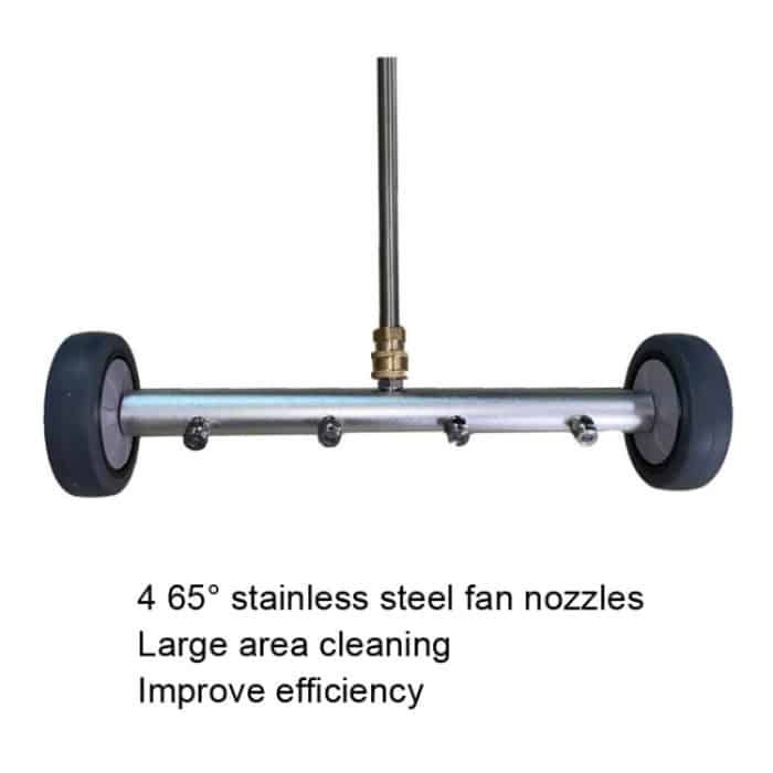 Auto-Chassis-Waschmaschine 1/4 zum schnellen Einsetzen der Straßenreinigungsbürste, Grey, Black – Bild 5
