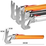 Outdoor-Camping-Multifunktionszelt-Bodennagelhammer, Silver, Black, Orange – Bild 2