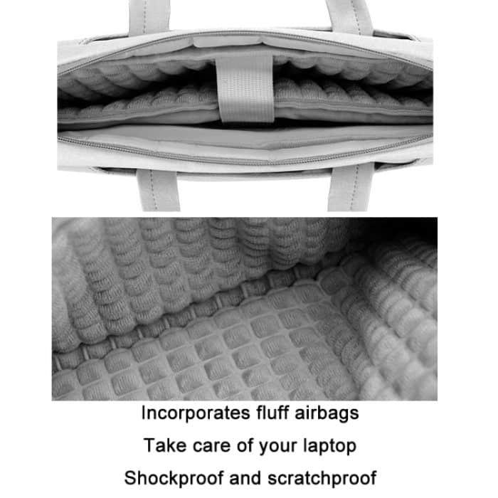 Tragbare Umhängetasche für Laptops mit Airbag-Verdickung, 14.1 inches, 15.6-16.1 inches – Bild 3
