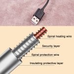 Niederspannungs-5-V-USB-Heimdecke, tragbar, klein, 100x80cm, 140x80cm, 160x80cm, 180x80cm – Bild 5