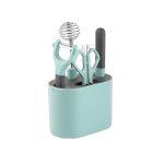 Edelstahl-Schäler-Küchenhelfer-Set mit Aufbewahrungshalter, 5 PCS / Set, 6 PCS / Set, 8 PCS / Set