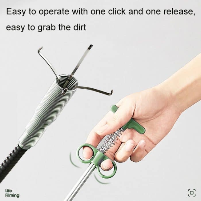 Vier-Klauen-Abwasserbagger-Rohrverstopfungsbaggerwerkzeug, 0.6M, 0.9M, 1.6M, 2M, 3M – Bild 7