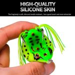 Thunder Frog Road Lure Fake Bait Simulation Soft Bait, 5g 4.3 cm – Bild 5