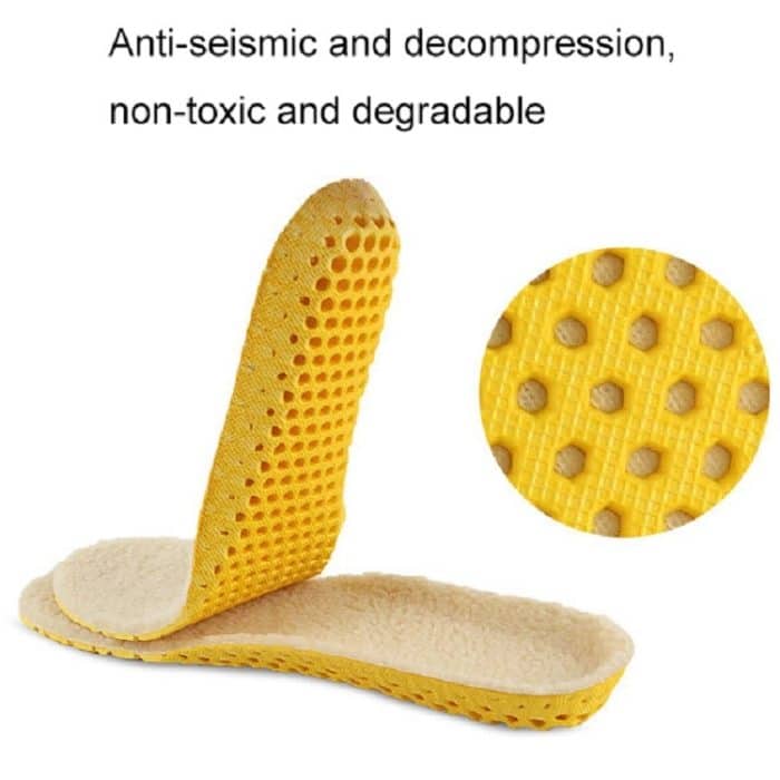 Unsichtbare thermische Einlegesohle aus Lammwollimitat, verdickt, S, L – Bild 5