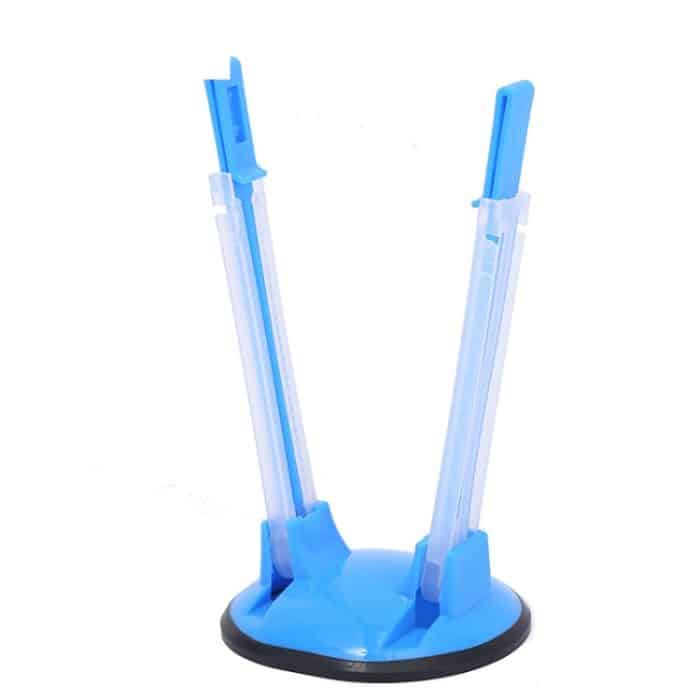 TBD0602870801B.jpg 2 Stück Baggy Rack-Halter für Lebensmittelzubereitungsbeutel, Kunststoff-Gefrierbeutel, Druckverschlussbeutel-Halter, Green, Blue, Orange – Bild 1