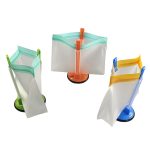 2 Stück Baggy Rack-Halter für Lebensmittelzubereitungsbeutel, Kunststoff-Gefrierbeutel, Druckverschlussbeutel-Halter, Green, Blue, Orange – Bild 6