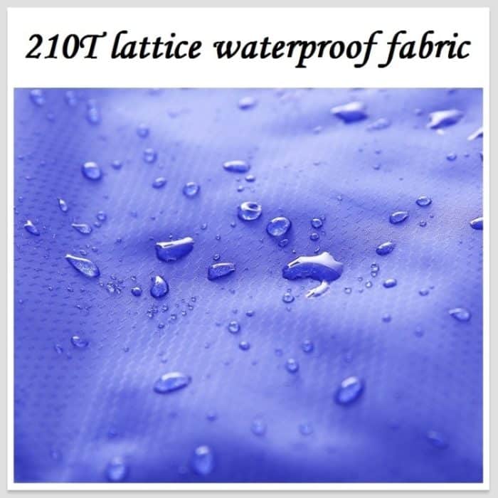 USB-elektrischer Daunen-Baumwollschlafsack mit 3-Gang-Temperatureinstellung, (180+30)x75cm Blue, (180+30)x75cm Orange – Bild 5