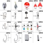 263 PCS/Set T0196 Angeln Kleine Zubehör Ball Shaped Floating Rock Fishing Gear – Bild 3