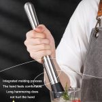 Cocktail-Zitronen-Rührstab, Crushed-Ice-Hammer, Straight 21cm, Straight 25cm, Thick Waist 21cm, Thick Waist 25cm, PP 21cm – Bild 4