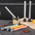 Cocktail-Zitronen-Rührstab, Crushed-Ice-Hammer, Straight 21cm, Straight 25cm, Thick Waist 21cm, Thick Waist 25cm, PP 21cm – Bild 6