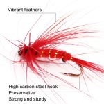 Bionische Fliegenhaken-Köder-Köderhaken-Angelausrüstung, 40 PCS / Set, 72 PCS / Set, 100 PCS / Set, 120 PCS / Set – Bild 3