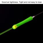 100 Stück SXP01 Dual CoreSilicone Schwimmsitz Angelzubehör, Größe:, Medium – Bild 5