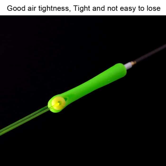 100 Stück SXP01 Dual CoreSilicone Schwimmsitz Angelzubehör, Größe:, Large – Bild 5