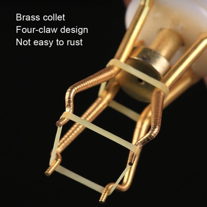 2 PCS KLJ01 Fishing Large Red Worm Clip Rubber Band Ring Particle Bait Clip, Particle Bait – Bild 4