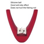 5 PCS Angelrute mit Rad Universal Interface Halterung Kopf, Black, Blue, Red, Colorful – Bild 4