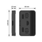 PGTECH für Steam Deck verstellbarer klappbarer Konsolenständer + Trackpad-Aufkleber-Set – Bild 3