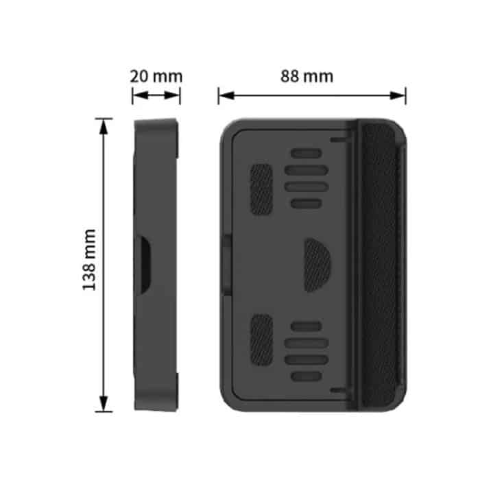 PGTECH für Steam Deck verstellbarer klappbarer Konsolenständer + Trackpad-Aufkleber-Set – Bild 3