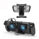 JYS für Steam Deck/Switch/OLED-Spielekonsolen-Lüfter mit Halterung
