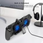 JYS für Steam Deck/Switch/OLED-Spielekonsolen-Lüfter mit Halterung – Bild 3