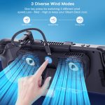 JYS für Steam Deck/Switch/OLED-Spielekonsolen-Lüfter mit Halterung – Bild 4