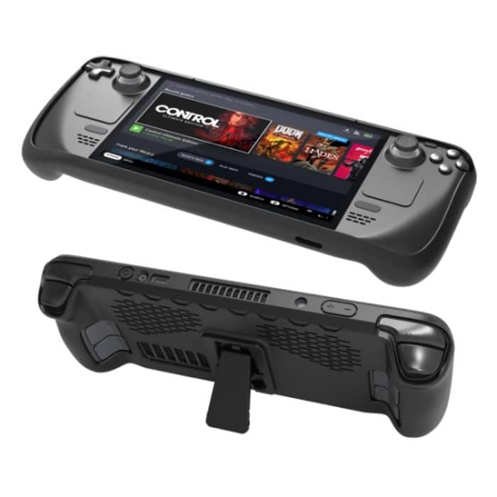 TBD06028956.jpg JYS für Steam Deck Handheld TPU-Hülle + Touchpad-Tastenaufkleber – Bild 1