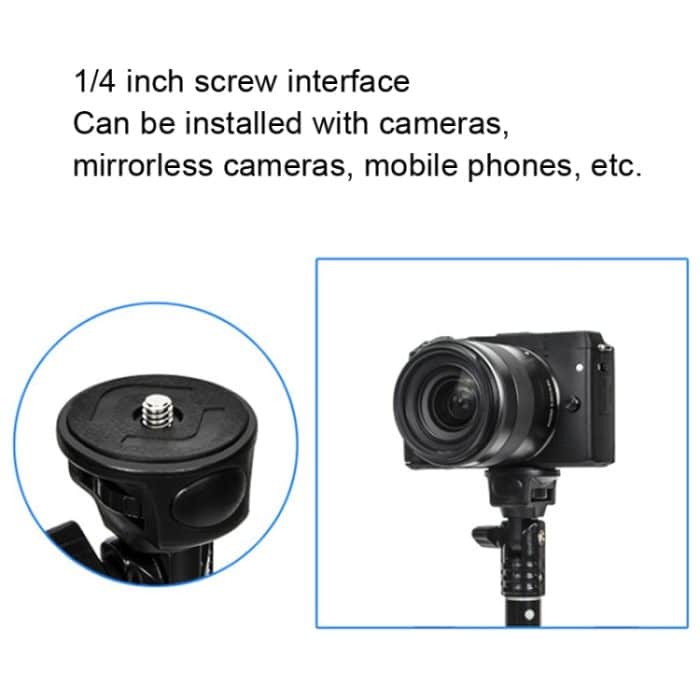 YUNTENG 2288 Bluetooth-Fernbedienung Telefon Selfie Rod Stativ Tragbare Live-Broadcast-Halterung – Bild 4