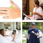 2 Stück Tiger Gripper Hukou Akupunktmassagegerät, Green, Black – Bild 4