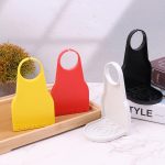 2 Stück faltbare Wäschewaschmittel-Tropffänger-Tablett, Becherhalter, Seifenspender, Gadget, White, Black, Yellow, Red – Bild 2