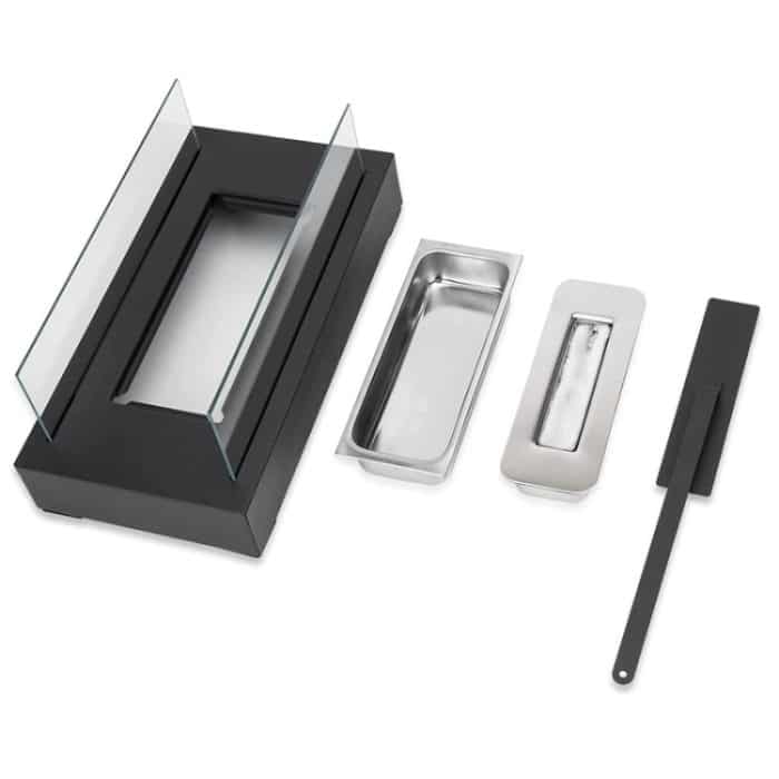 Tischplatten-Alkoholkamin-Lampen-Flammenheizungs-Metallkamin im Freien – Bild 2