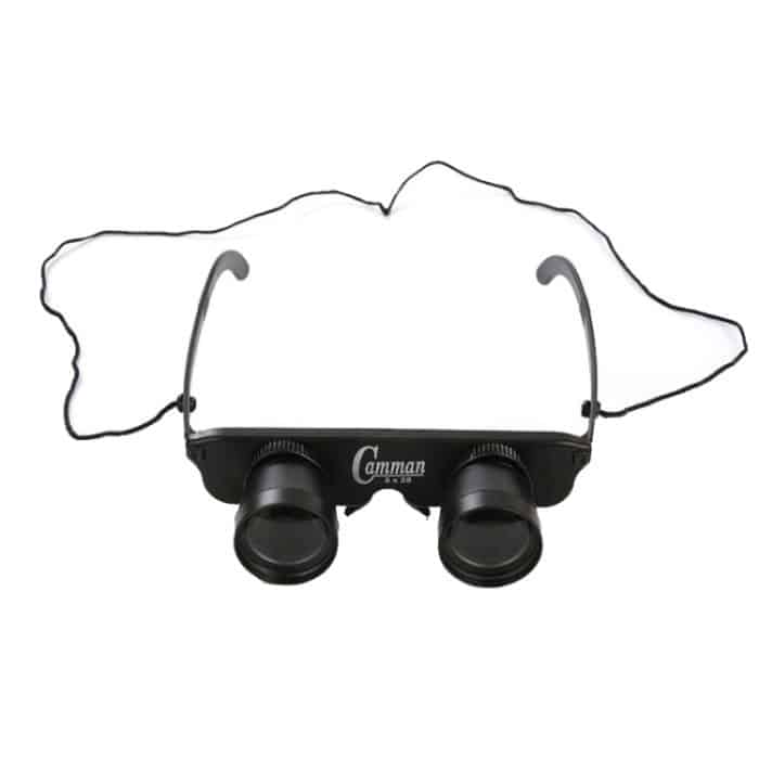 Camman 3 x 28 Angelfernglas mit einstellbarem Fokus, Glastyp, Spezifikation:, Only  Binoculars, With Zippered Glasses Case – Bild 2