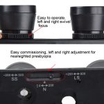 Camman 3 x 28 Angelfernglas mit einstellbarem Fokus, Glastyp, Spezifikation:, Only  Binoculars, With Zippered Glasses Case – Bild 4