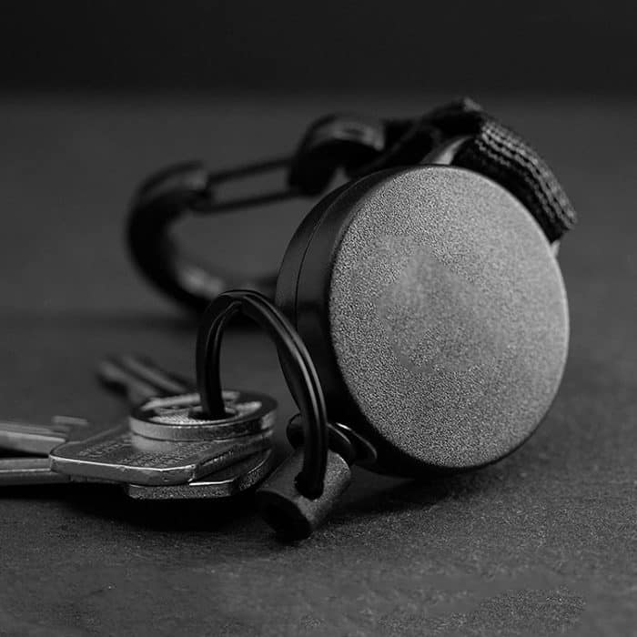 Einziehbarer hochelastischer Drahtseil-Schlüsselanhänger in Kürbisform, Größe:, Small, Medium, Large – Bild 4