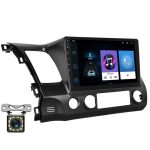 Für Honda Civic 10,1 Zoll Android WiFi Navigationsgerät, Stil:, Standard, Standard+4 Light Camera, Standard+8 Light Camera, Standard+12 Light Camera