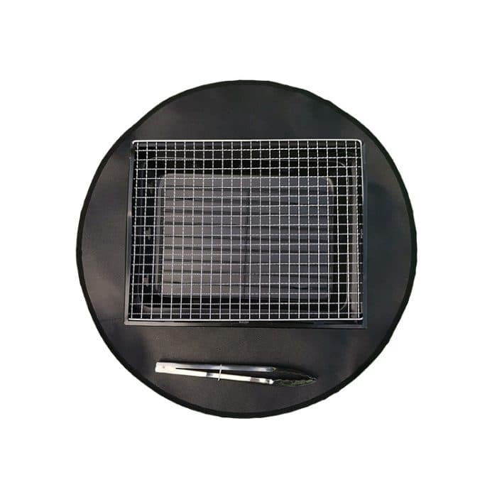 Feuerfeste Grillmatte, hochtemperaturbeständige Campingmatte aus Fiberglas, 24 Inches, 32 Inches, 36 Inches – Bild 1